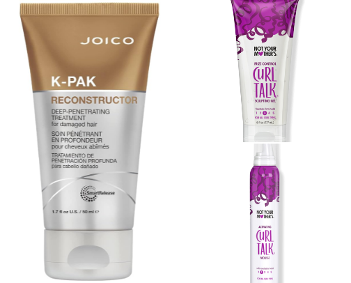 Curly Queen: 2C and 3A curl pattern must haves cover photo collage