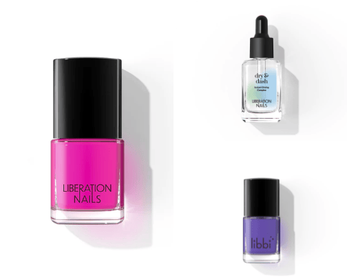 liberation nails cover photo collage