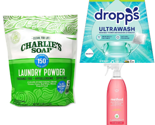 Cleaning Products cover photo collage