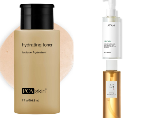 Over 40+ skin care must haves! cover photo collage