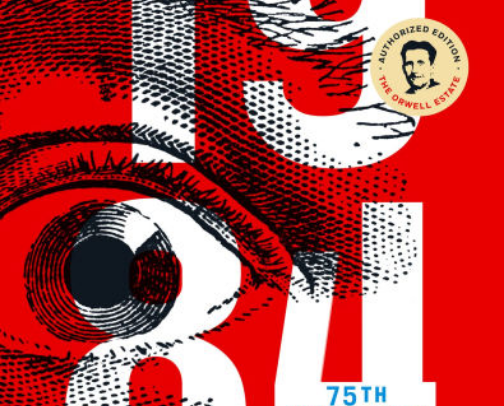 1984 - George Orwell cover photo collage