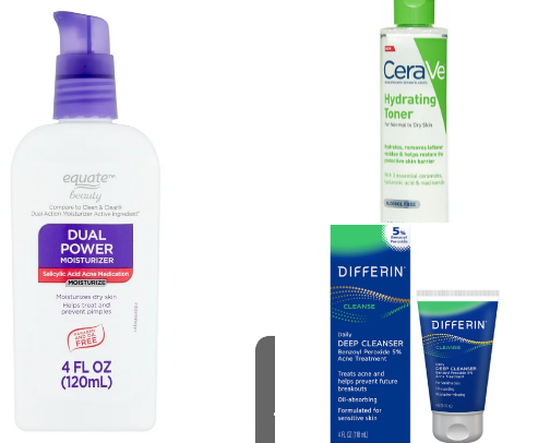 Skin Care Essentials cover photo collage