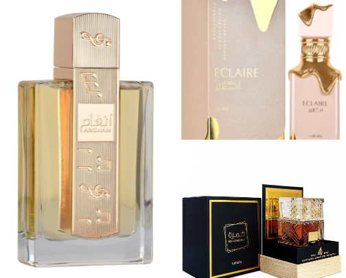 Lattafa perfume finds🔥 cover photo collage