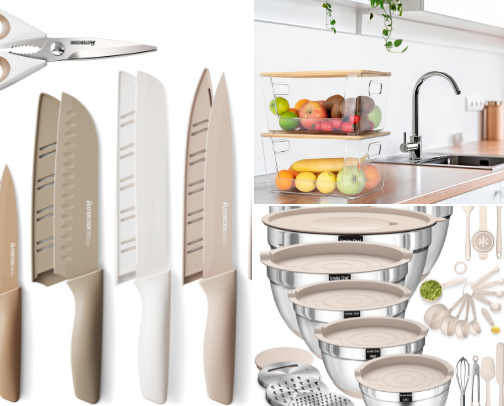 Stylish kitchen must haves for any home! cover photo collage