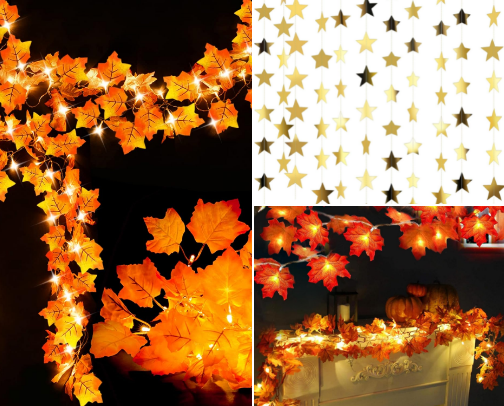 Best Amazon Garland on Christmas Garland for Stairs and Mantle cover photo collage