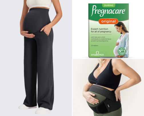 Pregnancy Must-Haves I ACTUALLY Used 🤰🏼 cover photo collage