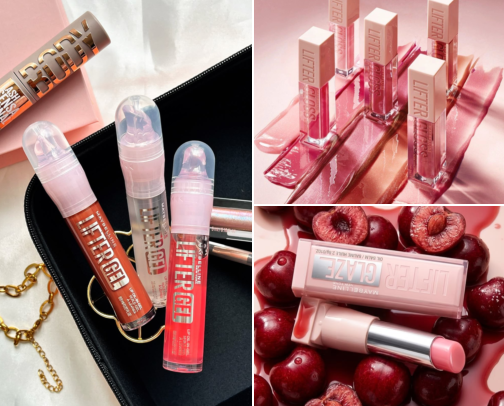 Maybelline🩷 cover photo collage