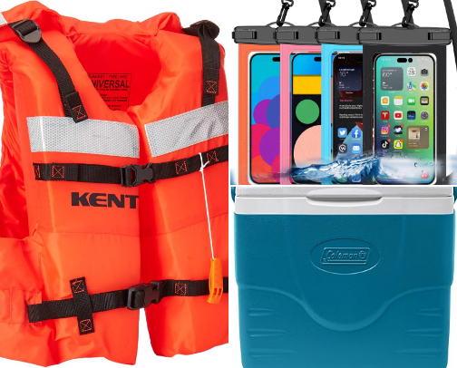 Florida Boating & Lake Day Essentials: Top Amazon Picks for Central Florida cover photo collage