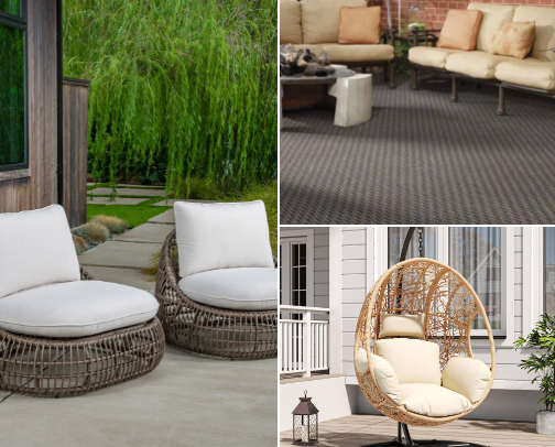 Summer patio vibes cover photo collage