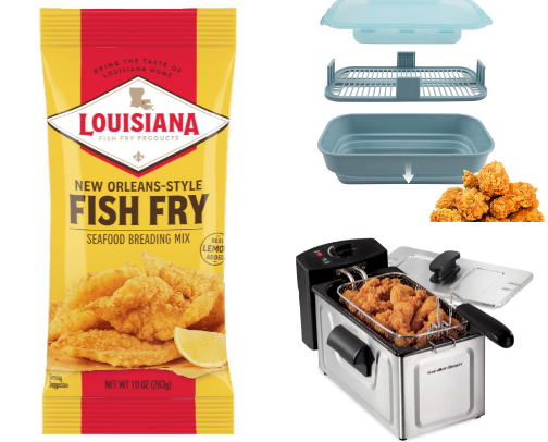 Crispy & Delicious: Top Products Every Fish Fry Lover Needs cover photo collage