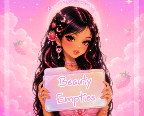 Beauty Jutsu Diary Empties cover photo collage