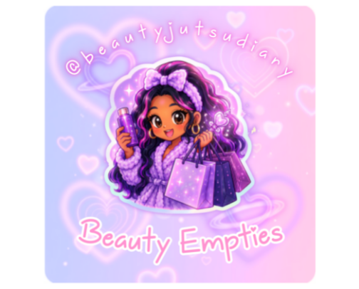 Beauty Jutsu Diary Empties 😇 cover photo collage