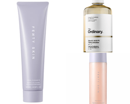 Skin Care cover photo collage