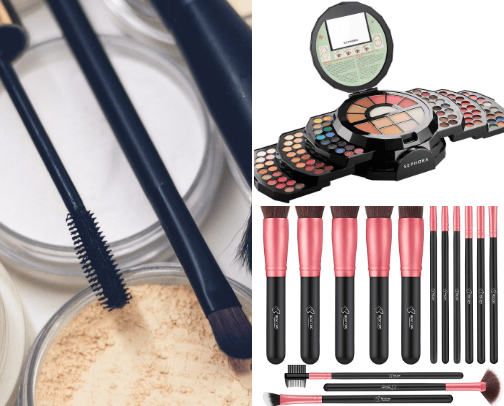 Makeup for beginners cover photo collage