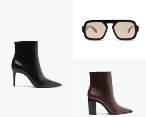 The finishing touch: Shoes, belts, scarves, & sunnies cover photo collage