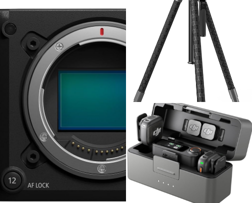 My personal cinema kit cover photo collage