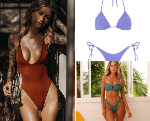 The HOTTEST Swimsuits cover photo collage