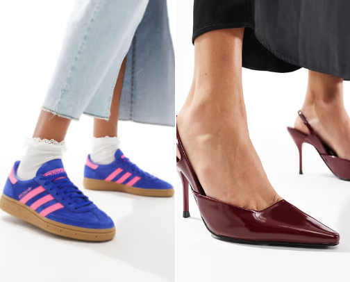 Shoe cover photo collage