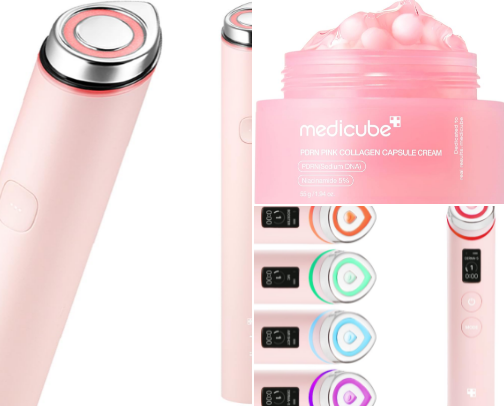 Skincare medicube cover photo collage