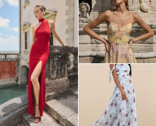 Dresses cover photo collage