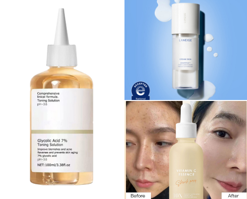 Skincare That Fixes Dull Skin Fast ✨ (Visible Glow in Days) cover photo collage