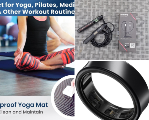 The Fitness and Weight Loss Tools I Recommend for a Healthy Lifestyle🏋️ cover photo collage