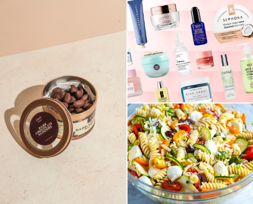 Snack list cover photo collage