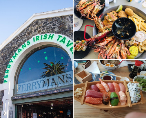 Restaurant cover photo collage
