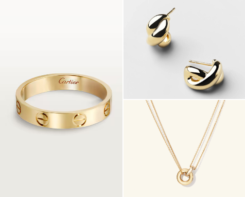 simple jewelry you need 🫐🍸 cover photo collage