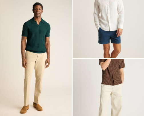 Men's section cover photo collage