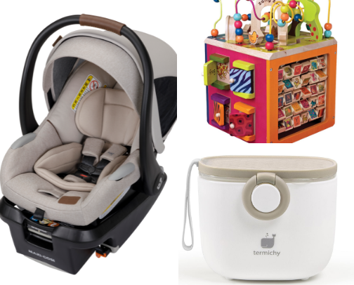 Baby must haves cover photo collage