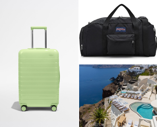 The Luxury Travel Edit: Jet-Set Essentials & Dreamy Stays ✈️ cover photo collage
