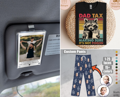 Great gifts for dads cover photo collage