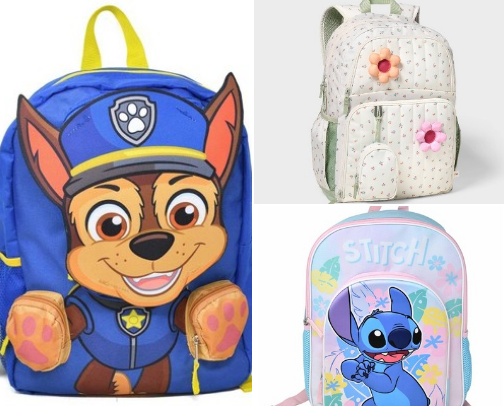 Backpacks cover photo collage