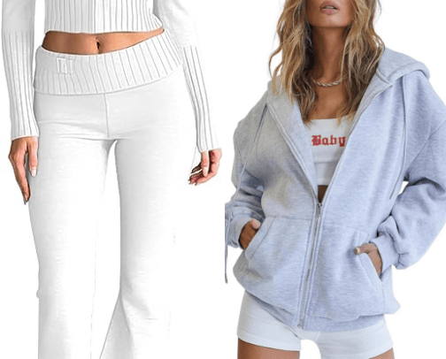 Cool Weather LOUNGE/ACTIVE WEAR cover photo collage