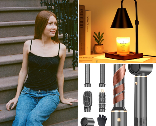 christmas list inspo ❄️ 🎄 cover photo collage