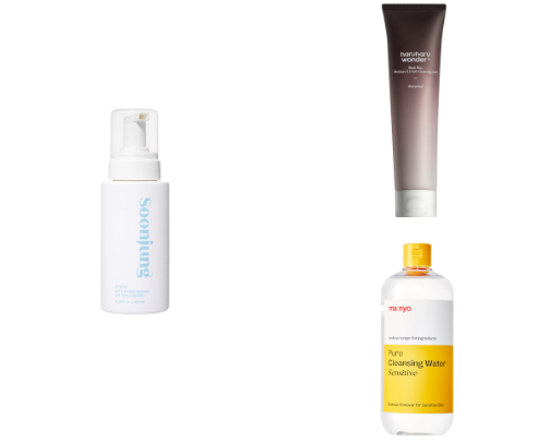 Fungal acne safe products cover photo collage