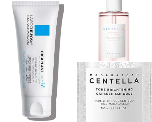 skincare cover photo collage