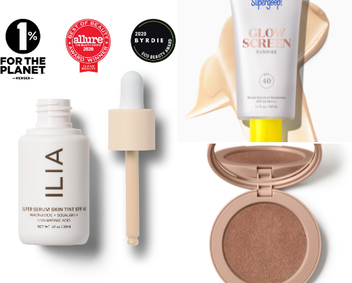 My Favorite Low-Tox Beauty Products for a Simpler, Cleaner Routine 🌱 cover photo collage