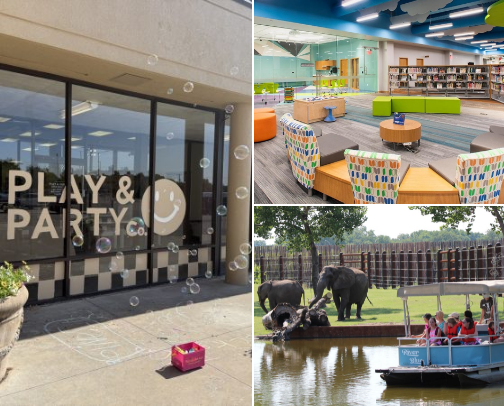 📍wichita, ks | fun for kids cover photo collage