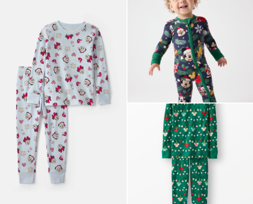 Disney Christmas Jammies cover photo collage