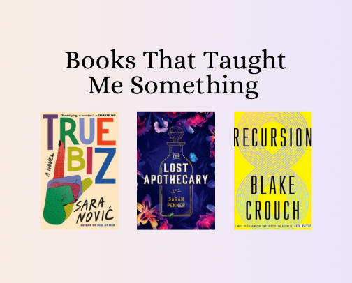 Books That Taught Me Something cover photo collage