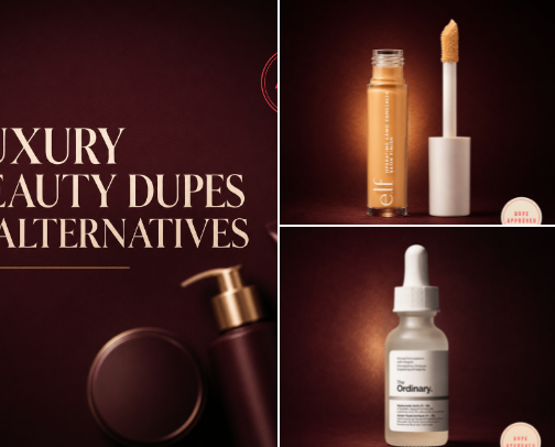 Luxury Beauty Dupes & Alternatives cover photo collage