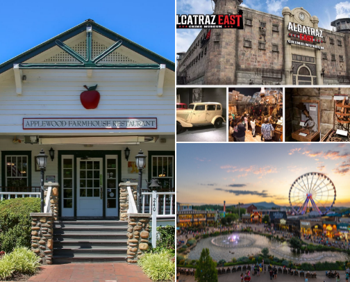 Travel Guide: Best of Gatlinburg, TN and the Great Smoky Mountains cover photo collage