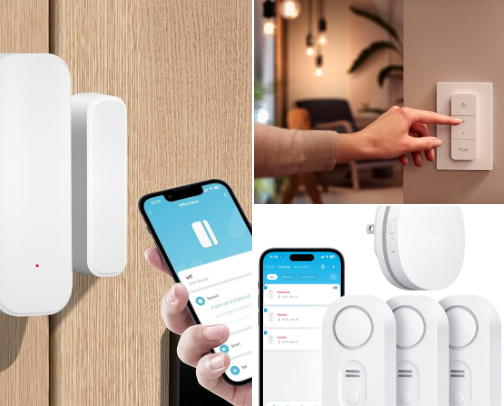 Renter-Friendly Smart Home: No-Drill Security & Lighting Hacks cover photo collage