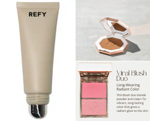 Favorite makeup products cover photo collage