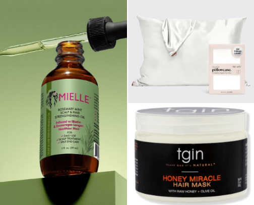 Essentials for Curly Hair cover photo collage