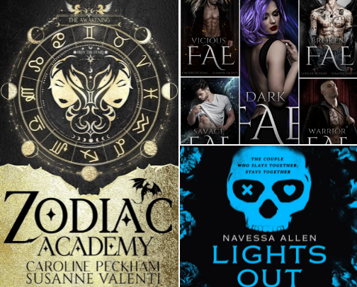 My favorite book recs cover photo collage