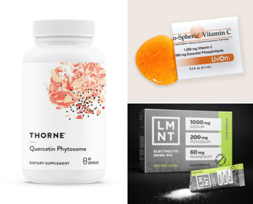 Anti-Inflammatory + Low Histamine Healing: My Core Supplement & Wellness Stack cover photo collage