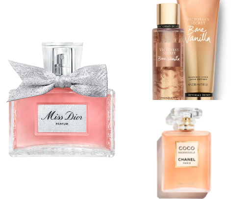 perfumes cover photo collage